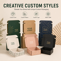Caja de Empaque Personalizada con Color OEM, Diseño de Logotipo Personalizado y Dimensiones Adaptables para Soluciones de Regalos de Marca