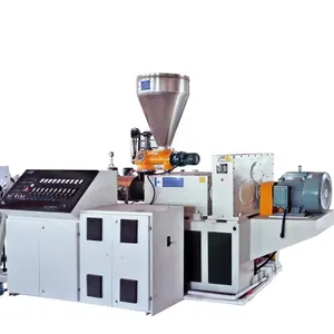 automatic New Design Professional PVC PP PE HDPE multiple usage single calvity Pipe Extrusion Line Making Machine extruder