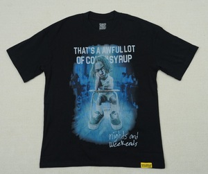 T-shirts graphiques Cough Syrup en coton de haute qualité, col rond, manches courtes, respirants, décontractés, coupe ample, streetwear pour hommes - Product Image 3