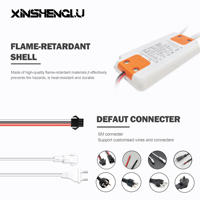 Alimentation électrique LED Silm 12V 12W/24W/36W/48W/60W avec variateur tactile compatible pour usage industriel, sortie 1A/2A/5A