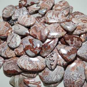 Cabujón de jaspe Rosita natural, venta al por mayor, lote de mezcla de formas y tamaños, cabujón de piedras preciosas Rosita para joyería, la mejor calidad - Product Image 2