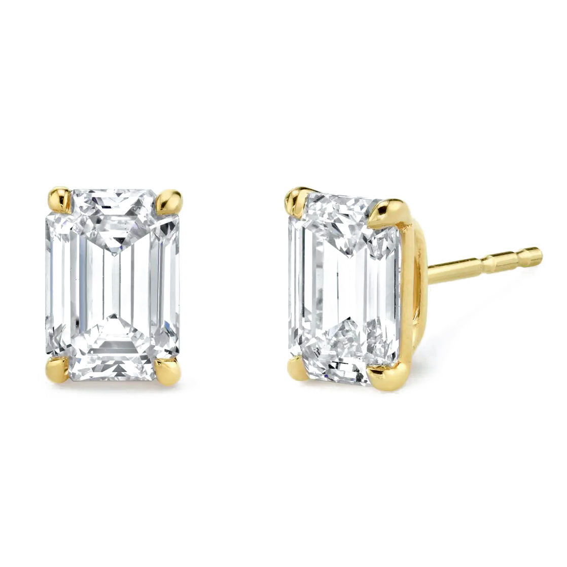 Baguette CZ 14K GOLD