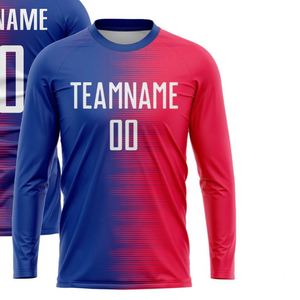 New Quality <b>Long</b> Sleeve Soccer Jersey Football Shirt Breathable Quick Dry Athletic Sportswear Training <b>Matches</b> and Competitive - Product Image 2