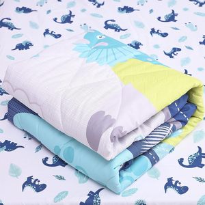 Ensemble de literie pour tout-petits 4 pièces ensemble de draps pour tout-petits doux pour garçons filles comprenant une couette, un drap <span class=keywords><strong>plat</strong></span>, un drap-housse, une taie d'oreiller - Product Image 4