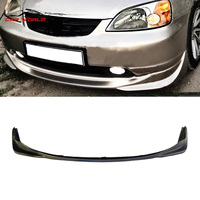 Kits de Carrocería para Honda Civic 2003-2005 Es5 Lip de Parachoques Delantero con Material ABS Sin Color Lip Delantero para Coche