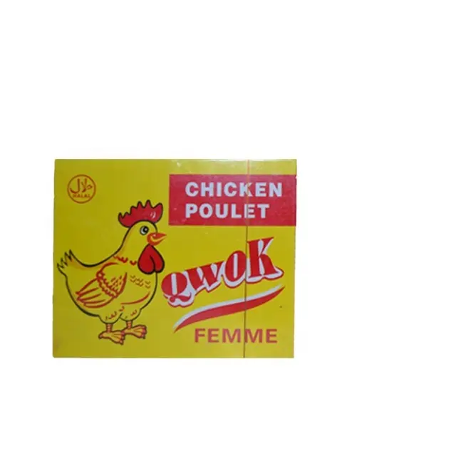 HALAL natural 4g chicken bouillon cube seasoning cube soup cube for cooking