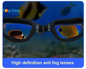 TopOne Protection UV réglable Vision claire Lunettes de natation Anti-buée PC Lentille Lunettes de natation - Product Image 4