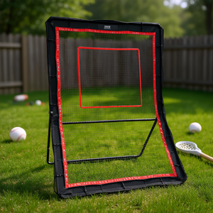 Db Wholesale Lacrosse <b>Rebounder</b> 5x7 Ft Bounce Back <b>Net</b> For Backyard Training Softball Baseball Pitchback Equipment - Product Image 2