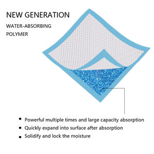 OEM Großhandel Hundetraining-Unterlagen Auslaufsicher 5-Schicht Umweltfreundliche Einweg-Hunde-Pipi-<span class=keywords><strong>Pads</strong></span> - Product Image 4