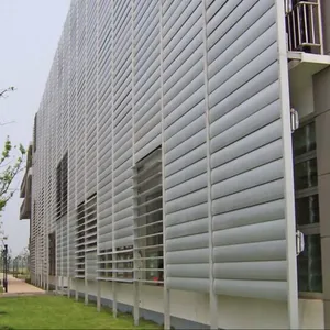 Modern alüminyum alaşımlı elektrikli panjur tonları panjur pencere kepenkleri venedik güneşlikler otel daire için