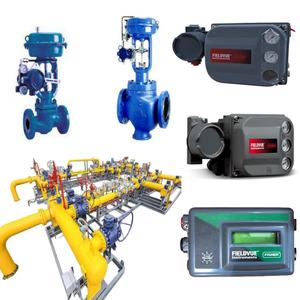 Válvula de Control de Jaula AZBIL AC2 ACP con Cilindro de Pistón de Tipo Resorte GOM83S ~ GOM124S y Posicionador de Válvula Gould 3800SA DVC2000 DVC6200 - Product Image 3