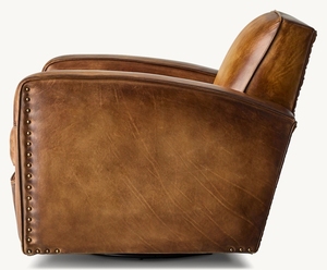 Chaise de luxe antique meubles d'hôtel chaise d'accent <span class=keywords><strong>fauteuil</strong></span> dossier tapisserie d'ameublement en <span class=keywords><strong>cuir</strong></span> chaises de bibliothèque - Product Image 4