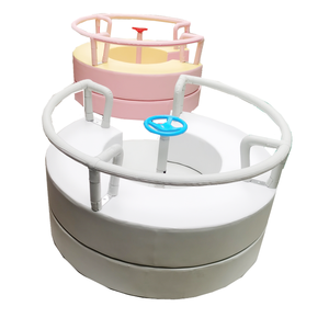 Trò Chơi Xoay Mềm Trung Tính Màu Trắng Pastel Bán Chạy Trò Chơi Xoay Mềm Tự Động Chơi Vui Vẻ Vòng Tròn Cho Trẻ Em Trò Chơi Băng Chuyền Mềm - Product Image 1