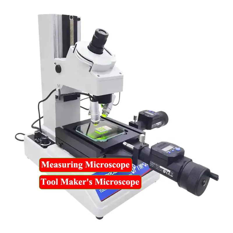 Mikroskop pengukur ukuran/sudut/alat pembentuk, pembuat mikroskop