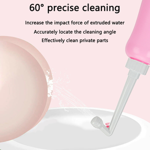 450ml Portable <strong>Bidet</strong> <strong>Travel</strong> Upside Down Peri Bottle for Postpartum Care Portable <strong>Bidet</strong> <strong>Spray</strong> <strong>Bidet</strong> Bottle - Product Image 2