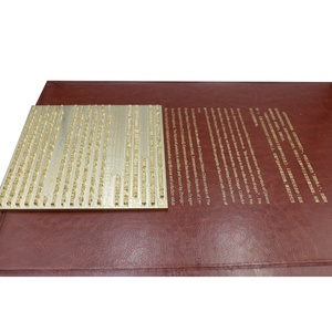 Placa de Cobre Grabada Personalizada de Alta Calidad para Impresión en Relieve - Product Image 5