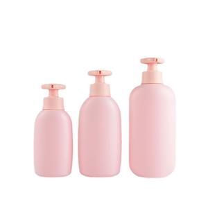Offre Spéciale 280ml380ml500ml rose Gel Douche Pour Enfants Shampooing Bouteille PE Bouteille En <span class=keywords><strong>Plastique</strong></span> Bébé Lotion Bouteille - Product Image 4