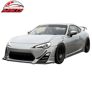 Convient pour Scion FR-S FRS 13-16 RS Style Pare-chocs avant en PU non peint noir de haute qualité Accessoire extérieur - Product Image 2