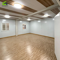Casa Contenedor Desmontable Moderna de 20 y 40 pies, Oficina Portátil Modular de Acero Prefabricado, Proveedor Mayorista para África y Australia