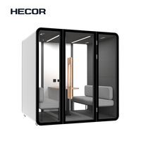 Soundbox Cabine de réunion pour quatre personnes Silence Salle de travail Bureau Cabine téléphonique à vendre
