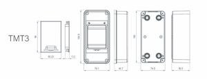 กล่องจ่ายไฟฟ้ารุ่น TMT(HT) ฝาครอบพลาสติกสำหรับโอกาสพิเศษอื่นๆ - Product Image 2