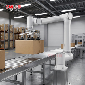 Robot Colaborativo Automático para Paletización, Cobot de 6 Ejes, Paletizador Robótico para Cajas de Cartón, Manipulación de Cajas, Industria Alimentaria - Product Image 1