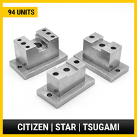 Bloque de Fijación de Aluminio CNC Personalizado 6061, Base de Montaje de Precisión para Fresado y Roscado, para Robótica, Automatización Médica, Precisión de 0.002mm Citizen