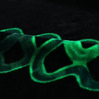 Tissu en velours imprimé 100 % polyester coréen Abaya Velboa 5000, personnalisé avec logo, pour vêtements, Shaoxing