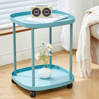 Table basse/appoint pliable moderne en acier inoxydable à hauteur réglable, écologique, pour petits appartements, bureaux à domicile et salles à manger