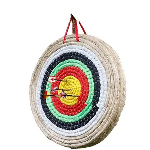 3 Layers 20-inch Archery Traditional Solid Straw Archery Target Thickness Hand-Made Arrows Target