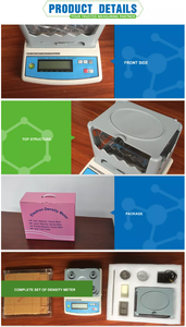 Digitales Dichtemessgerät 0,01-600g Archimedes-Prinzip Dichteprüfgerät für Lösungen - Product Image 3