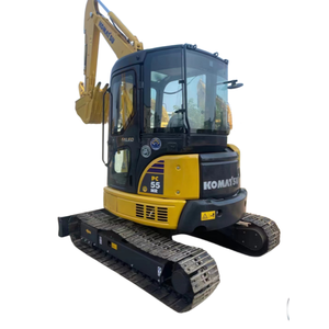 Kullanılmış Komatsu PC55 Mini Ekskavatör 5 Ton Japon Orjinal Sıfır Kuyruk Dönüşlü Kompakt Ekskavatör <span class=keywords><strong>PC55MR</strong></span> 5T Şehir İnşaatı İçin Küçük Ekskavatör - Product Image 6