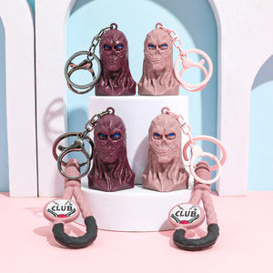 Porte-clés inspiré <span class=keywords><strong>de</strong></span> la série télévisée Stranger Things, horreur et science-fiction, figurine Eleven Will Dustin <span class=keywords><strong>Lucas</strong></span>, cadeau 2025 - Product Image 2