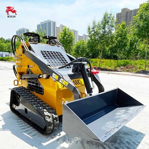 LIVRAISON GRATUITE Chine Engin de terrassement sur chenilles CE/EPA 17KW/HP Mini-chargeuse compacte avec godet, trancheuse et charrue rotative - Product Image 2
