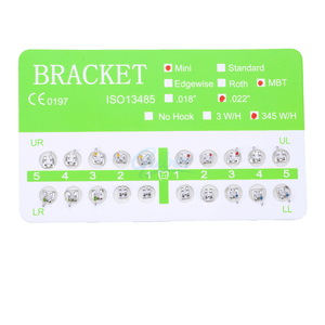 Altri materiali di consumo medici prodotti dentali <span class=keywords><strong>Mini</strong></span> Standard <span class=keywords><strong>Roth</strong></span> Edgewise MBT staffe bretelle ortodontica dentale staffa per denti - Product Image 5