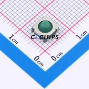 LS4D4101110 Tactile Switch SMD,6.2x6.1mm Switch Single Pole Single Throw Round Button 3.8N 6.2mm - Product Image 1