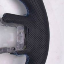 Volant sport en cuir et fibre de carbone personnalisé amélioré pour <span class=keywords><strong>Ford</strong></span> Mustang 2015 à 2022, séries GT et Shelby - Product Image 4