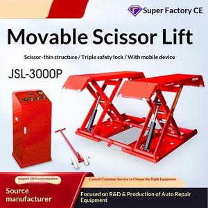 Portable Mid-Position Ultra-Thin <strong>Small</strong> <strong>Electric</strong> Hydraulic Drive <strong>Scissor</strong> <strong>Lift</strong> for Car Repair and Vehicle Maintenance - Product Image 1