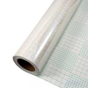Rouleau de film de laminage à froid holographique transparent multicolore en PVC PET vinyle auto-adhésif sécurisé de 1,27 m x 50 m, 80 microns - Product Image 4