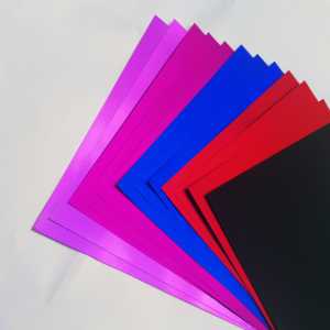 Kim loại cardstock thủ công tông vàng Bạc gương lá cuộn bọc quà tặng bao bì kim loại giấy cuộn cho nhãn - Product Image 3