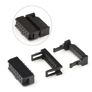 2.54mm pitch IDC connector Header Female Socket double rows 6-50Pin IDC Connector