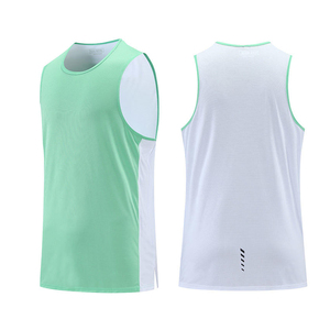 Top Qualité Sports Gym Débardeurs Bodybuilding Singlet Coton/Polyster Gym Formation Homme Débardeur - Product Image 2