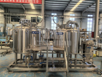 Système de brassage automatique 4bbl 500L fermenteur de bière pour les usines de fabrication d'hôtels Brew Pub 20000L 10000L 5000L 200L 50L