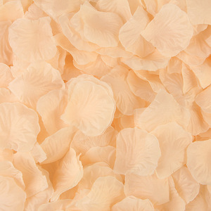 Pétales de roses artificielles en soie, pièces, fausses fleurs, pour un mariage, pour décorer un cadeau - Product Image 4