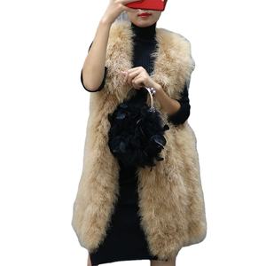 <span class=keywords><strong>Chaleco</strong></span> de piel de plumas de estilo largo para <span class=keywords><strong>niña</strong></span>, <span class=keywords><strong>chaleco</strong></span> de moda de <span class=keywords><strong>pelo</strong></span> turco - Product Image 6