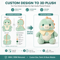 Jouets en peluche personnalisés brodés, super doux, animaux, cadeau d'anniversaire pour enfants, jouet en peluche qui danse et chante, anti-stress