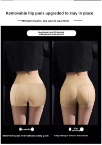 Culottes gainantes ultra-fines en soie sans couture, contrô<span class=keywords><strong>le</strong></span> ferme, respirantes, élasticité en nylon, taille XL, pour l'été, rehaussement des hanches, usage quotidien - Product Image 4