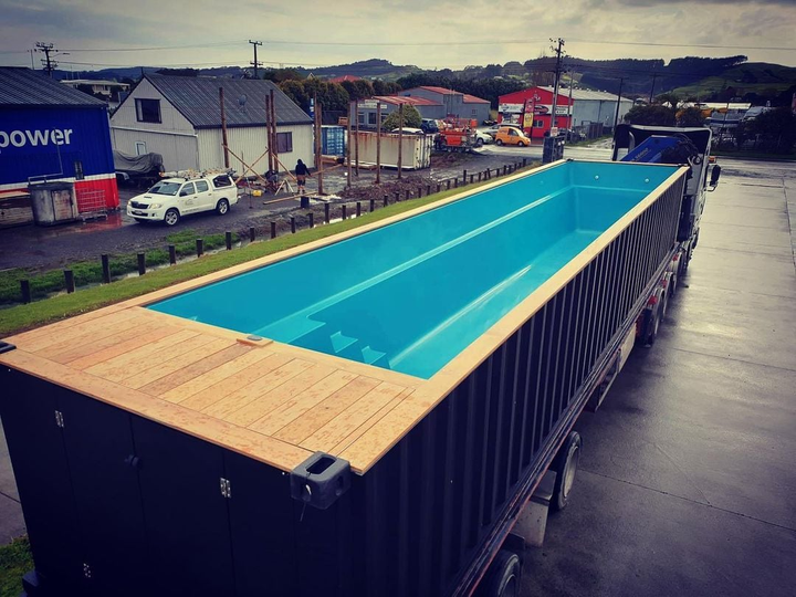 20ft & 40ft Shipping Container Swimming Pools - Durable & Stylish