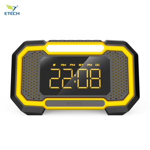 Multifunctional Alarm Clock Bluetooth Speaker with FM <strong>Radio</strong>, Qi Charging &amp; LED Display - Product Image 2