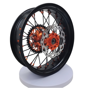 Ruedas Supermoto de Alto Rendimiento de 17 Pulgadas Compatibles con <span class=keywords><strong>KTM</strong></span> EXC EXC-F <span class=keywords><strong>SX</strong></span> SXF XCW XC XCF-W 125-530 2003-2026 - Product Image 5